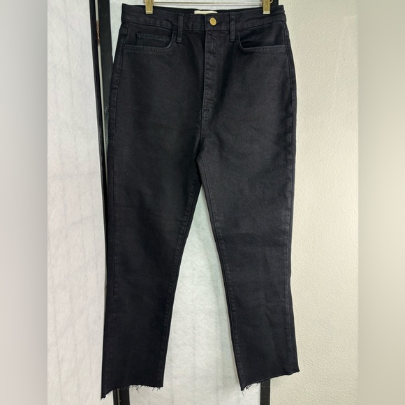 Triarchy Ms. Hawn High Rise Crop Loose Skinny Jeans 30 - Picture 3 of 7